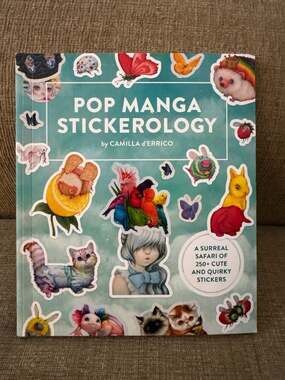 Pop Manga Stickerology: A Surreal Safari of 250+ Cute and Quirky Stickers by Cam